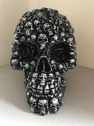 Skull Black Skull Skull Home Decor Skull Decor Birthday Etsy Black Skulls Skull Decor Skull