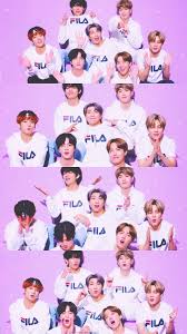 Fila X Bts Lockscreen Wallpapers Jhopewallpaper In 2020 Photoshoot Bts Bts Lockscreen Bts Wallpaper