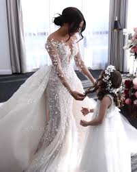 Märchenhafte hochzeitskleid mit tiefen v zurück verträumte hochzeit märchen hochzeit kleid spitze brautkleid, tüll brautkleid. Schulterfreies Weisses Brautkleid Mit Tiefem V Ausschnitt Und Uberrock Babyonlinewholesale
