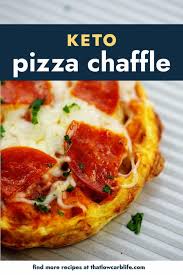 Besides being simple to make, keto chaffles are delicious! Easy Cheesy Chaffle Pizza Recipe That Low Carb Life