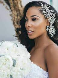 Large Swarovski Bridal Hair Piece Diamond Back Headpiece Big Rhinestone Wedding Comb Crystal Hair Brooch Silver Hair Accessory Bling Vine Beautiful Wedding Hair Hair Jewelry Wedding Wedding Hair Pieces