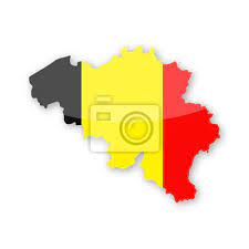 Belgium emoji is a flag sequence combining 🇧 regional indicator symbol letter b and 🇪 regional indicator symbol letter e.these display as a single emoji on supported platforms. Belgien Flagge Land Kontur Vektor Icon Leinwandbilder Bilder Belgische Nationalflagge Abzeichen Myloview De