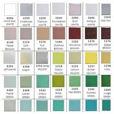Enamel Colour Chart Koodak Jewellers Supplies