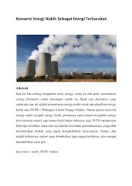 We did not find results for: Doc Konversi Energi Nuklir Sebagai Energi Terbarukan Anung Pati Academia Edu