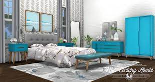 Sims 4 beds bedding sets mattress bedroom bed sims 4 bed with posts bed stand bed frame bed base. Simsational Designs Mid Century Abode Add On Bedroom Set