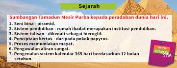 Sejarah tamadun mesir purba serta sumbangan tamadun tersebut yang memberi inspirasi kepada teknologi zaman kini. Tutor Tv Spm On Twitter Tahukah Anda Sumbangan Tamadun Mesir Purba Kepada Dunia Sehingga Ke Hari Ini Spm Sejarah Spm2015 Notaspm Http T Co Rjxoc8uwtp