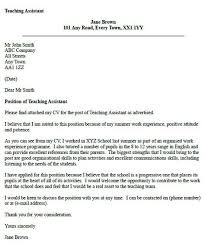 You can use this covering letter example after amending them as suitable. Teaching Assistant Cover Letter Example Teaching Assistant Cover Letter Cover Letter Teacher Job Cover Letter