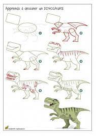 Step-by-step Easy And Simple Art Video Lessons For Kids45475906435626 Easy Dinosaur Drawing Dinosaur Drawing Easy Drawings