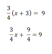 Solving Equations With Fractions