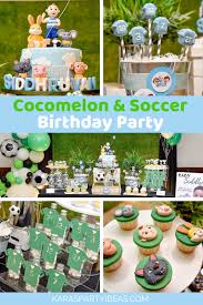 Serves 24 90s theme 1990s party supplies, 144pcs pla. Kara S Party Ideas Cocomelon Soccer Birthday Party Kara S Party Ideas