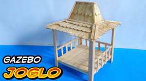 Maybe you would like to learn more about one of these? Membuat Gazebo Joglo Dari Stik Es Krim Miniatur Rumah Adat Jawa Tengah Youtube