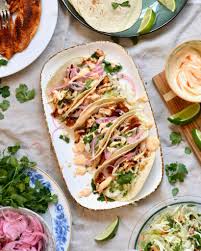 With nothing but seasoned fish, fruit. Easy Blackened Fish Tacos And Cilantro Slaw The Oven Light