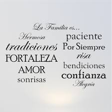 Translation for vinyl to spanish. Winston Porter 12 Piece Family Quote Words Vinyl La Familia Es Spanish Wall Decal Set Wayfair