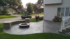 10 lessons you can learn from bing about stamped concrete patios. Stamped Concrete Patio With Fire Pit And Seating Walls By Sierra Concrete Arts Stamped Concrete Patio Patio With Fire Pit Concrete Patio Makeover