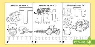 Letter t coloring book for adults vector. Free Letter T Coloring Pages Teacher Made