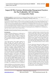 Has the bank determined the preferred. Pdf Impact Of The Customer Relationship Management Practices On The Profitability Of Uae Banks A Comparative Study Dr Ganga Bhavani M Academia Edu