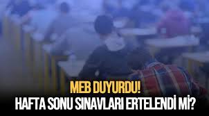 Haberler > türkiye haberleri > meb ortaokul sınavları ertelendi mi? Meb Duyurdu Hafta Sonu Sinavlari Ertelendi Mi Lider Gazete Antalya Haber Ve Antalya Spor Son Dakika Haberleri