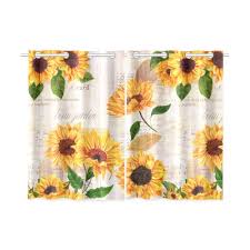 Check spelling or type a new query. Rylabluevintage Window Kitchen Curtain Sunflower Newspaper Window Treatment Panel Curtains 26x39 Inches Set Of 2 Dailymail
