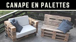 Comment Fabriquer Un Canape En Palette Avec Un Dossier Incline Fabriquer Un Canape Canape Palette Salon En Palettes