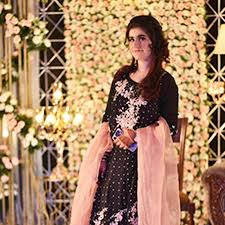 That goes to show how big the industry is. Black Lehenga Choli Sadia Junaid