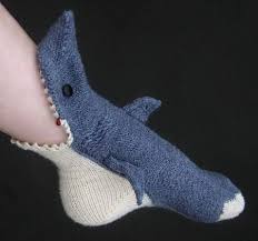 Picture Of A One Foot Shark Kopek Baligi Corap Orgu Modelleri