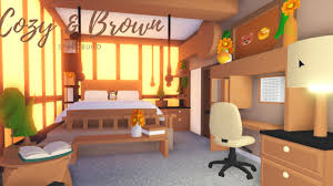 Cozy Brown Bedroom Speedbuild Adopt Me Roblox Youtube Simple Bedroom Design Brown Bedroom Cute Bedroom Ideas