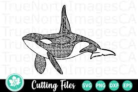 Download Zentangle Svg Mandala Svg Whale Svg 1345992 Cut Files Design Bundles