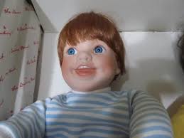 Muñeca De Porcelana Sandra Bilotto. Usados.