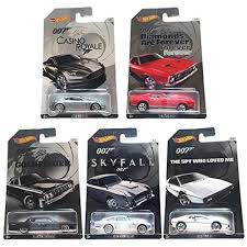 Hot Wheels James Bond 007 Collectible Die Cast Cars Toys Gift Pretend Fun New Hotwheels Hot Wheels Diecast Cars James Bond