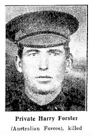 Private Harry Vivian Forster