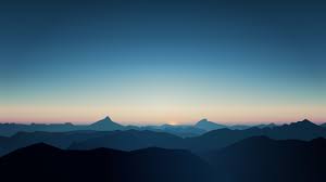 5k Cgi Dark Mountains Sunrise Minimal Wallpaper Minimal Wallpaper Minimal Desktop Wallpaper Mountain Wallpaper