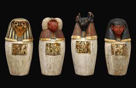 Http Students Greensboroday Org Ravenscroftj Egypt Dummy 20canopic 20jars 20of 20padiouf Jpg Canopic Jars Egyptian Artifacts Ancient Egyptian