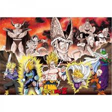 These were presented in a new widescreen transfer from the original negatives with a 16:9 aspect ratio that was matted from the original 4:3 aspect ratio. Dragon Ball Dragon Ball Z Cell Saga Poster