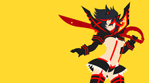 Minimalist kill la kill phone wallpaper. Kill La Kill Matoi Ryuko Minimalism Wallpaper By Carionto On Deviantart
