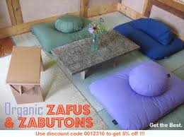 The materials on this cushion are gots certified organic, with an inner liner that securely holds the buckwheat filling. Zafu Meditation Pillow How To Make Your Own