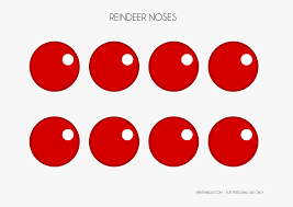 Reindeer Nose Png Circle Is A Free Transparent Background Clipart Image Uploaded By Kraft Station Download It For Free And Reindeer Noses Clip Art Reindeer