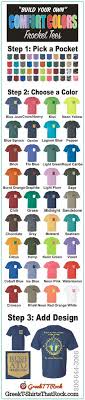 43 Best Tshirt Colors Images Tshirt Colors Comfort Colors