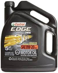 Castrol 03124 Edge 0w20 Synthetic Motor Oil 5 Quart Visit The Image Link More Details Note Amazon Affiliate Link Oilsfluids Motor Oil Oils Synthetic