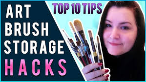 Artist Brush Hanger, Holder, Organizer