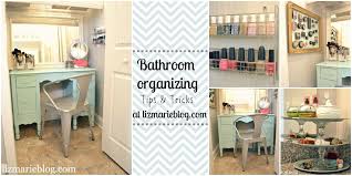 23 best examples of stylish bathroom storage. Master Bathroom Organizing Ideas Liz Marie Blog