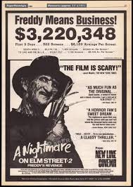 Freddy Krueger Means Business Freddy S Revenge A Nightmare On Elm Street Nightmare On Elm Street