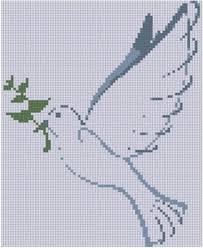 Printable faith cross stitch patterns. Peace Dove Cross Stitch Pattern Pattern On Craftsy Com Cross Stitch Patterns Cross Stitch Fabric Cross Stitch