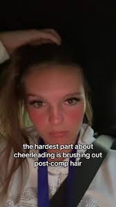 After Comp Hair Cheer