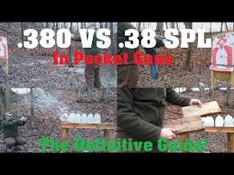 380 Vs 38 Special In Pocket Guns The Definitive Guide