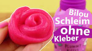 Bei machen anleitungen benutzt man normalen durchsichtigen kleber, bei manchen weißen bastelkleber. Bilou Slime Ohne Kleber Pinken Schleim Selber Machen Super Einfach Mit Bilou Plummy Kiss Youtube
