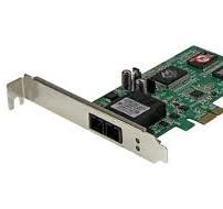 StarTech.com PCI Express (PCIe) Gigabit Ethernet Multimode SC Fiber Network  Card Adapter NIC, 550m, TAA