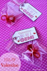 You Are A Gem Ring Pop Valentine