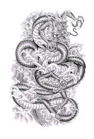 Chinese dragon represents the symbol of power, wisdom, and luck. Chinese Dragon By Ca5per On Deviantart Chinese Dragon Tattoos Japanese Dragon Tattoos Dragon Tattoo Designs