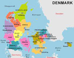بالإضافة الي زيادة ضربات قلبها، وتنفسها. Where Is Denmark Located Denmark Map Followthepin Com