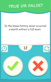 How good is your general knowledge when up against the clock? True Or False Trivia Quiz For Pc Mac Windows 7 8 10 Free Download Napkforpc Com
